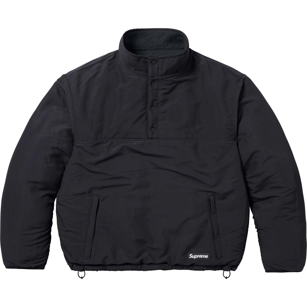 Supreme Polartec Shearling Reversible Pullover (FW23) - $198