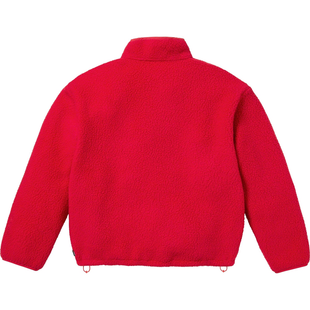 Supreme Polartec Shearling Reversible Pullover (FW23) - $198