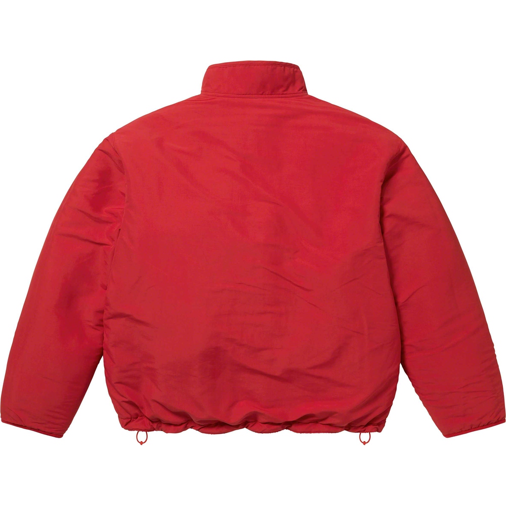Supreme Polartec Shearling Reversible Pullover (FW23) - $198