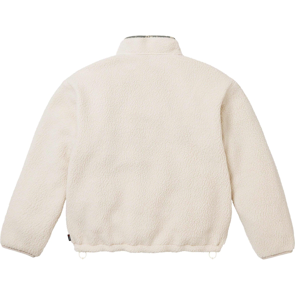 Supreme Polartec Shearling Reversible Pullover (FW23) - $198