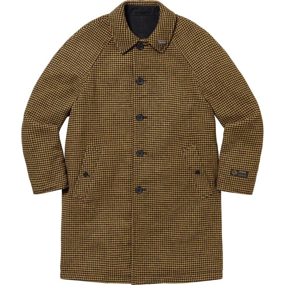 Supreme Reversible Houndstooth Overcoat (FW23) - $798