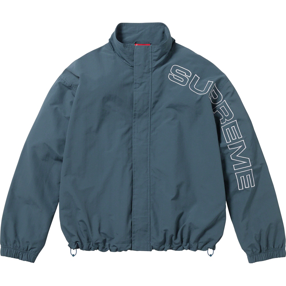 Supreme Spellout Embroidered Track Jacket (FW23) - $168