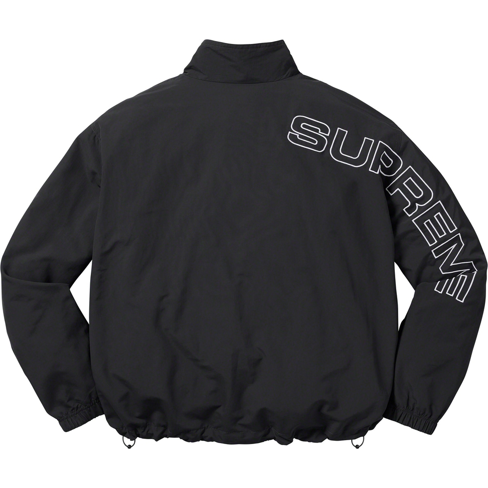 Supreme Spellout Embroidered Track Jacket (FW23) - $168