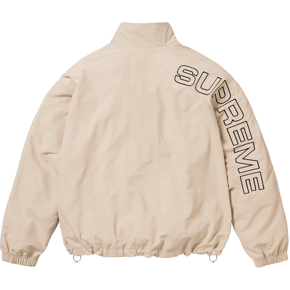 Supreme Spellout Embroidered Track Jacket (FW23) - $168