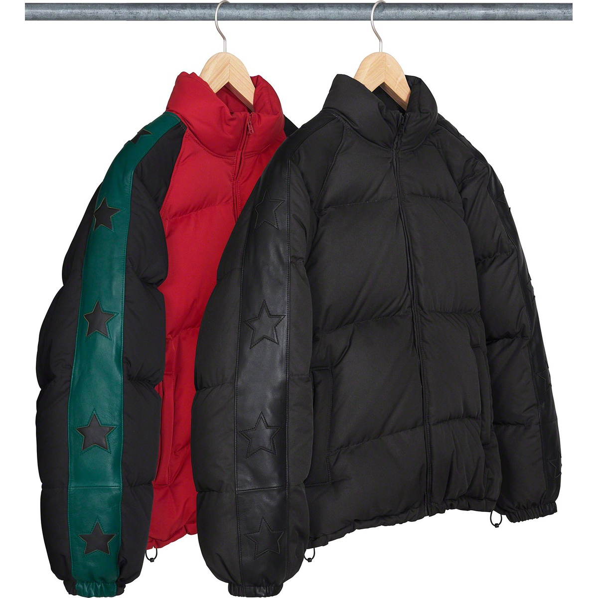Supreme Star Sleeve Down Puffer Jacket (FW23) - $448