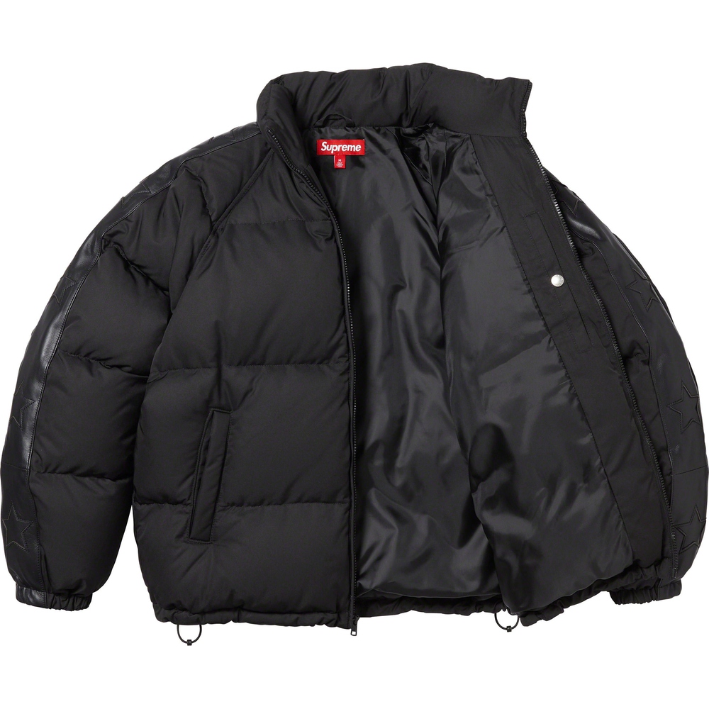 Supreme Star Sleeve Down Puffer Jacket (FW23) - $448