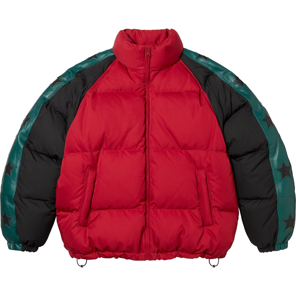 Supreme Star Sleeve Down Puffer Jacket (FW23) - $448