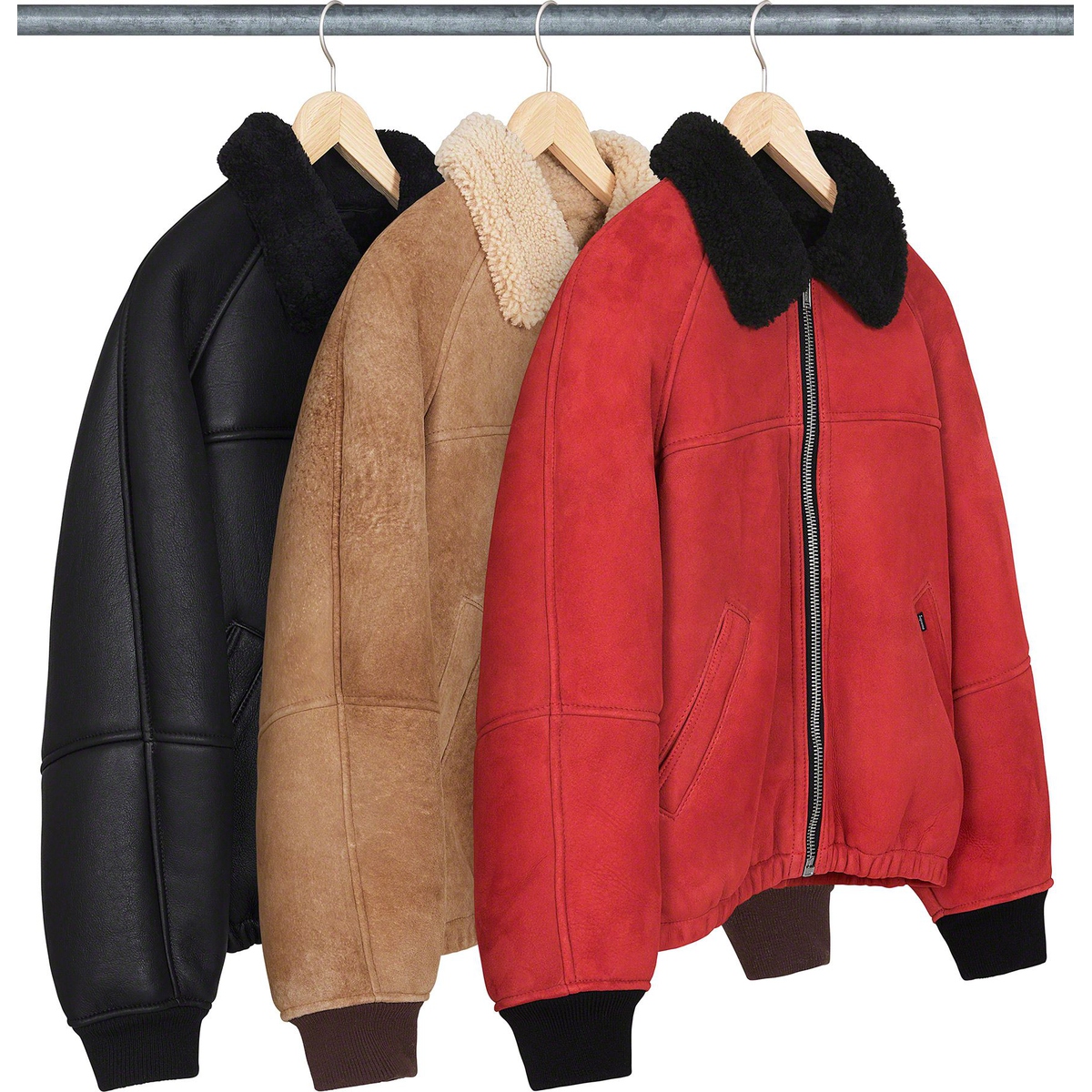 Supreme Supreme Schott Shearling Bomber Jacket (FW23) - $1498