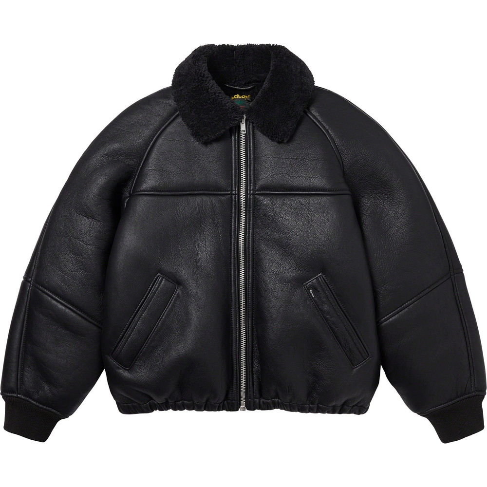 Supreme Supreme Schott Shearling Bomber Jacket (FW23) - $1498