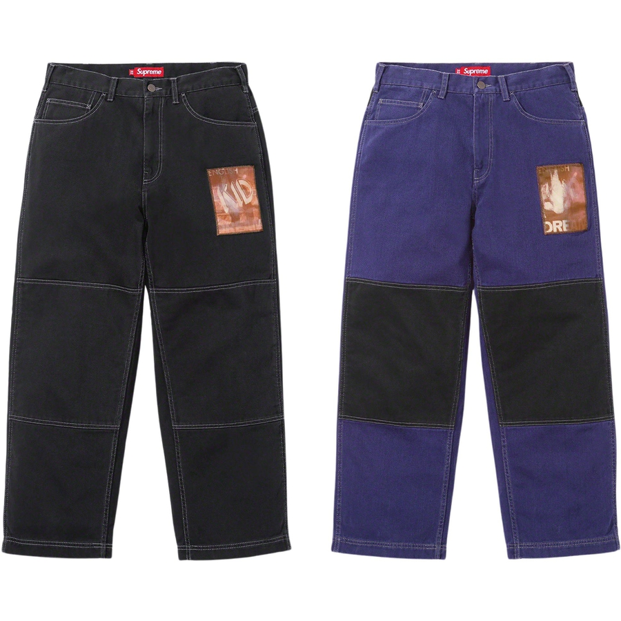 Supreme Dream English Kid Twill Panel Pant (FW23) - $158