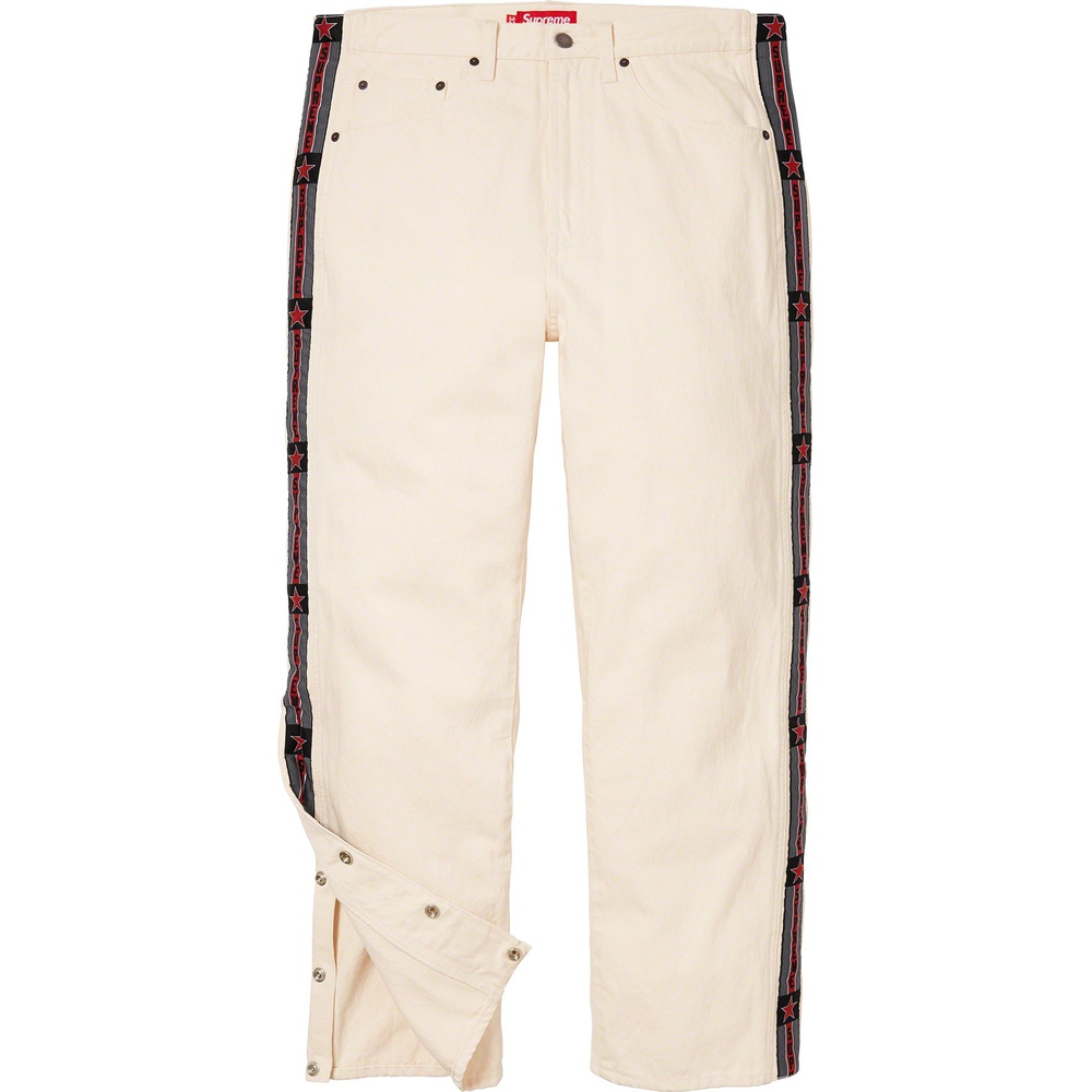 Supreme Snap-Off Baggy Jean (FW23) - $178