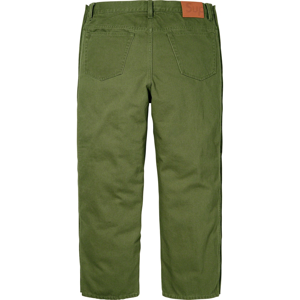 Supreme Snap-Off Baggy Jean (FW23) - $178
