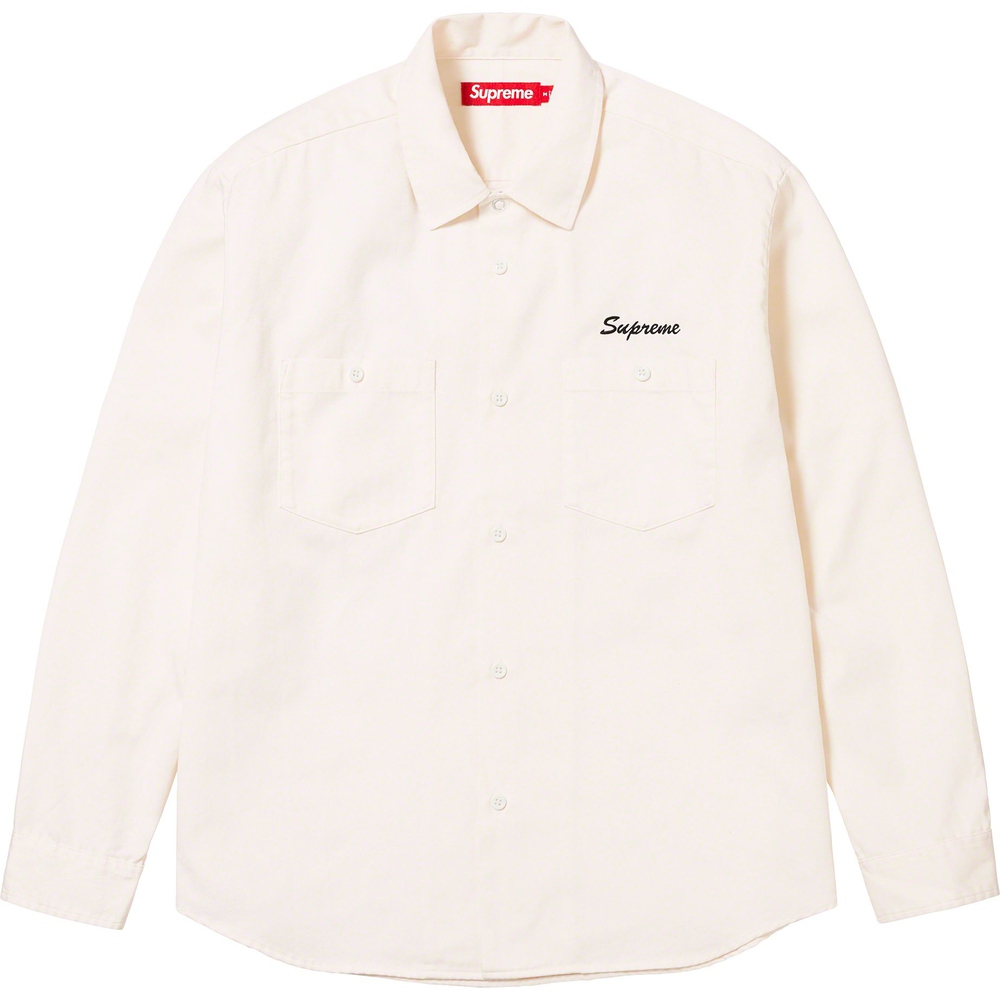 Supreme American Psycho Work Shirt (FW23) - $148