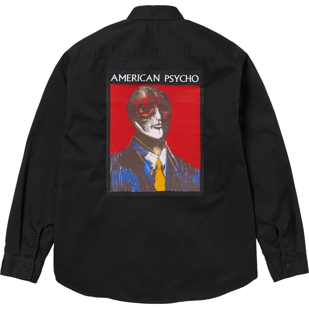 Supreme American Psycho Work Shirt (FW23) - $148