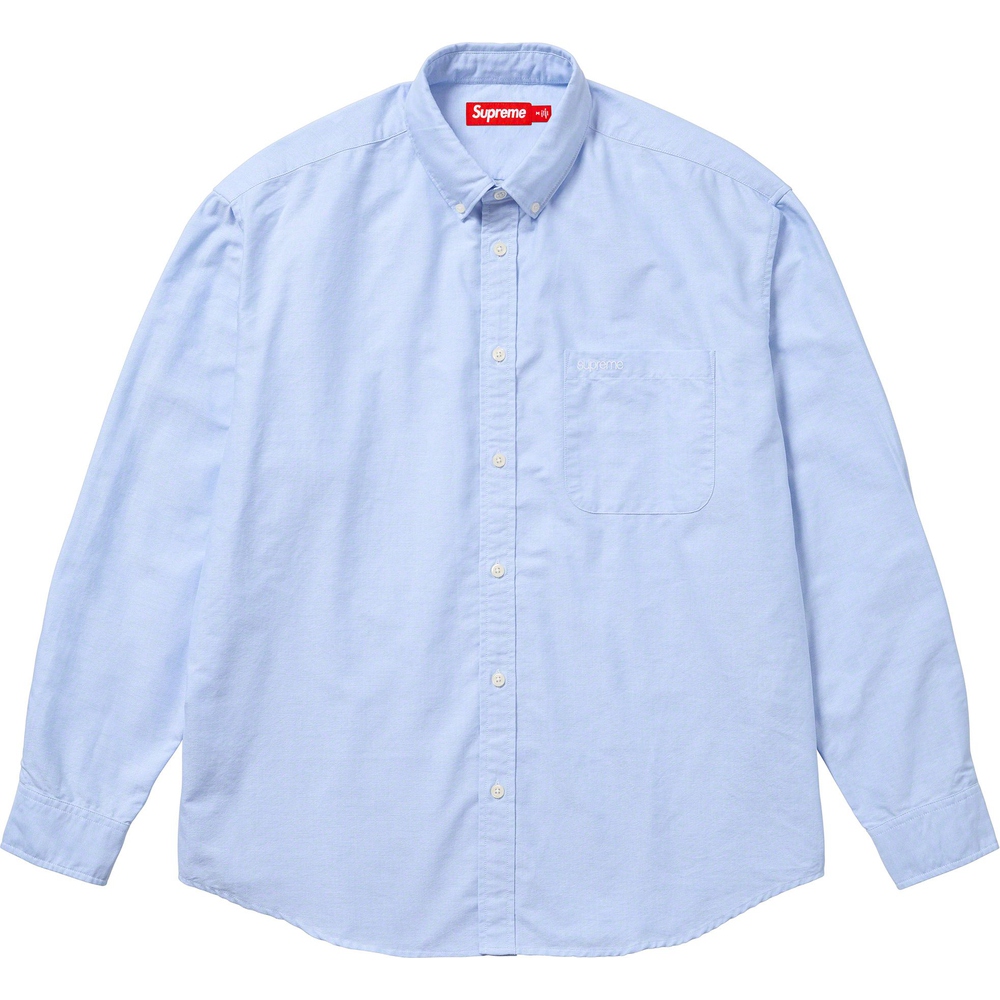Supreme Loose Fit Oxford Shirt (FW23) - $138
