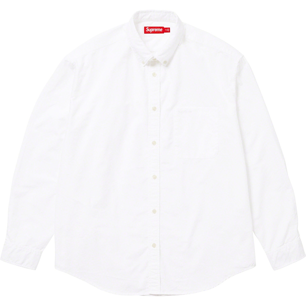 Supreme Loose Fit Oxford Shirt (FW23) - $138