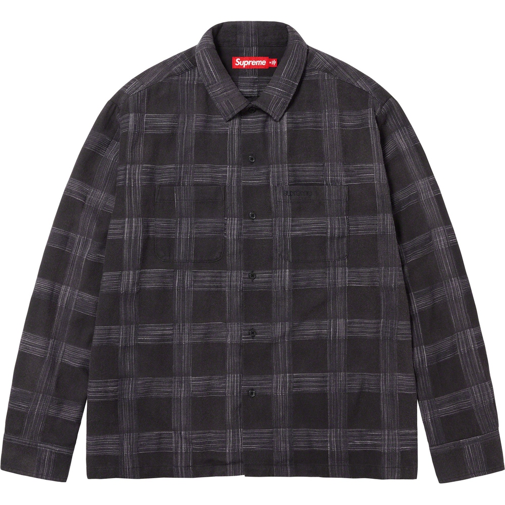 Supreme Woven Plaid Shirt (FW23) - $138