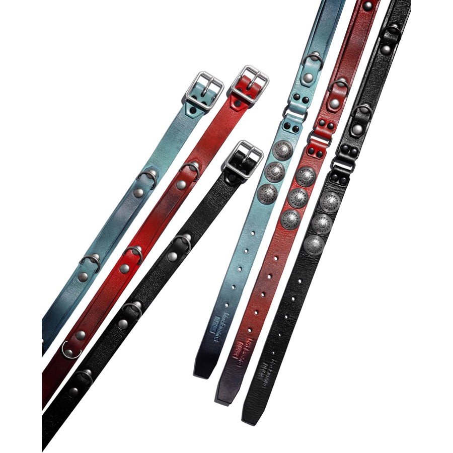 Supreme Supreme blackmeans Concho Leather Belt (FW23) - $228