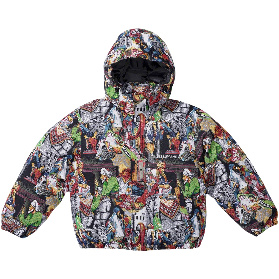 Supreme Supreme BLESS Tapestry Down Puffer Jacket (FW23) - $698