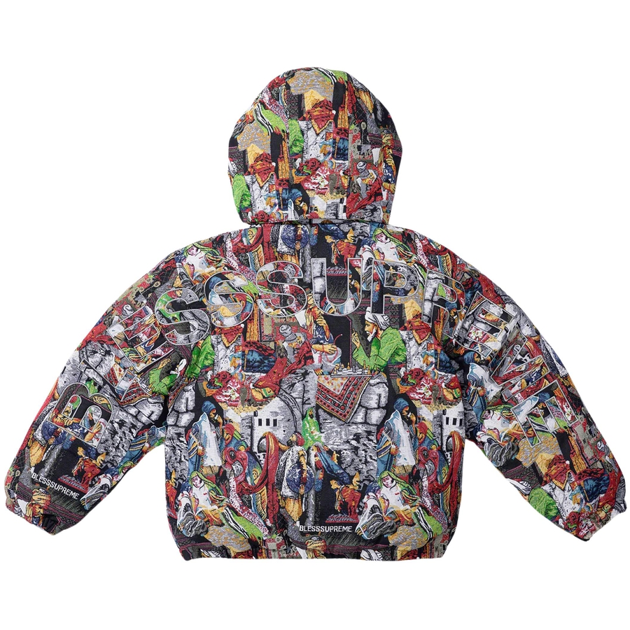 Supreme Supreme BLESS Tapestry Down Puffer Jacket (FW23) - $698