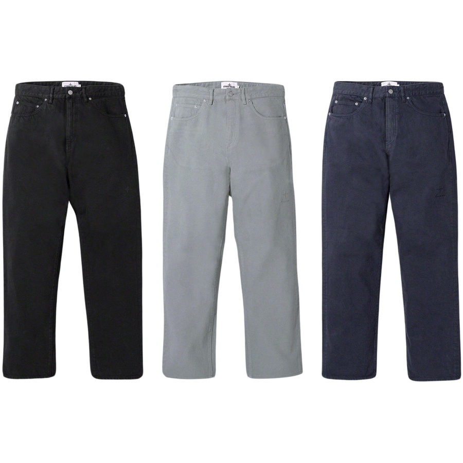 Supreme Supreme Stone Island 5-Pocket Jean (FW23) - $348