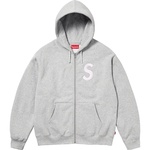Supreme S Logo Zip Up Hooded Sweatshirt (FW23)