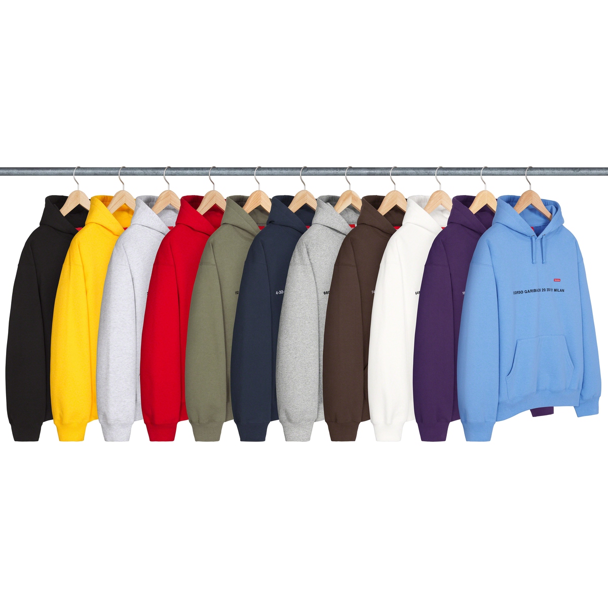 Supreme Shop Small Box Hooded Sweatshirt (FW23) - $158