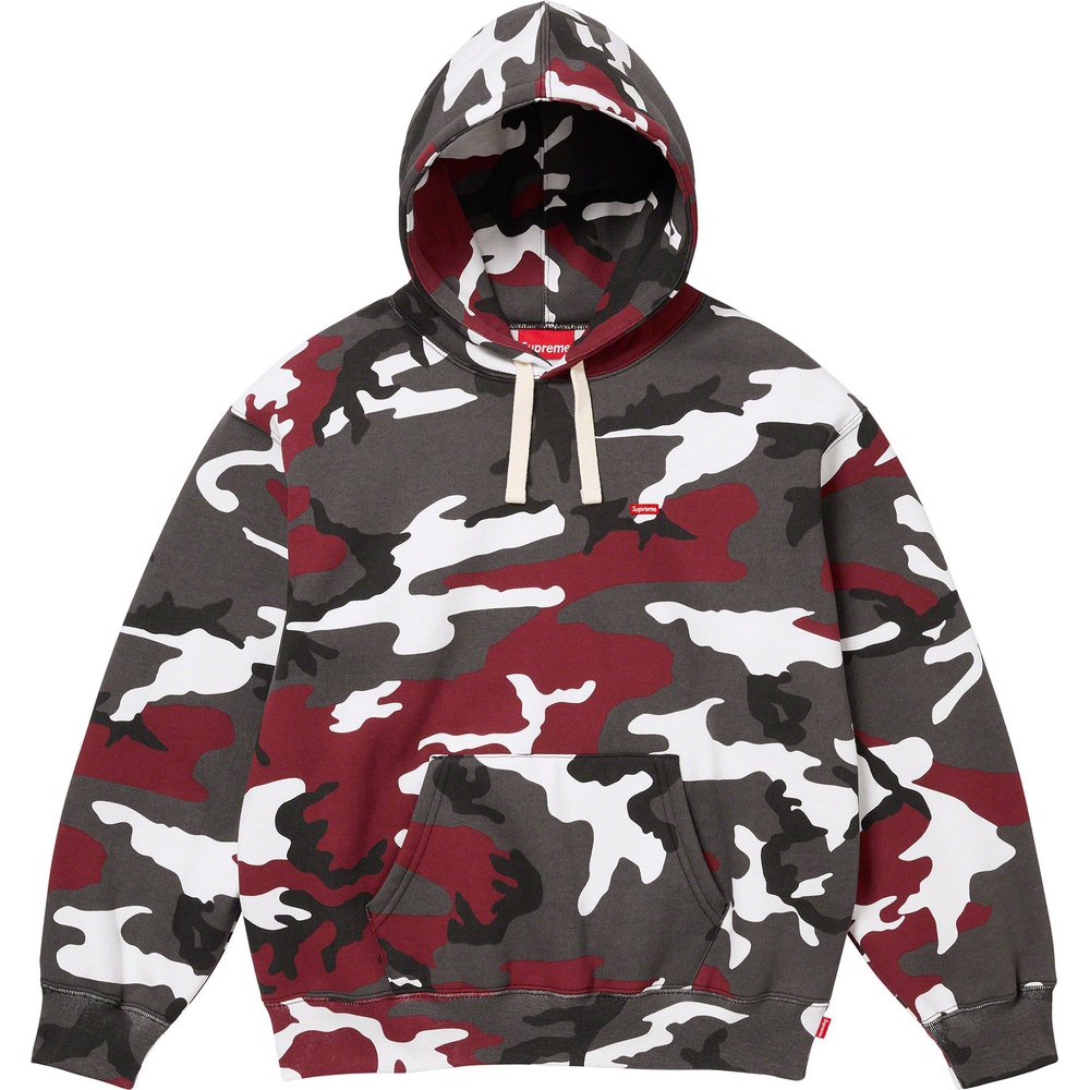 Supreme Small Box Drawcord Hooded Sweatshirt (FW23) - $158