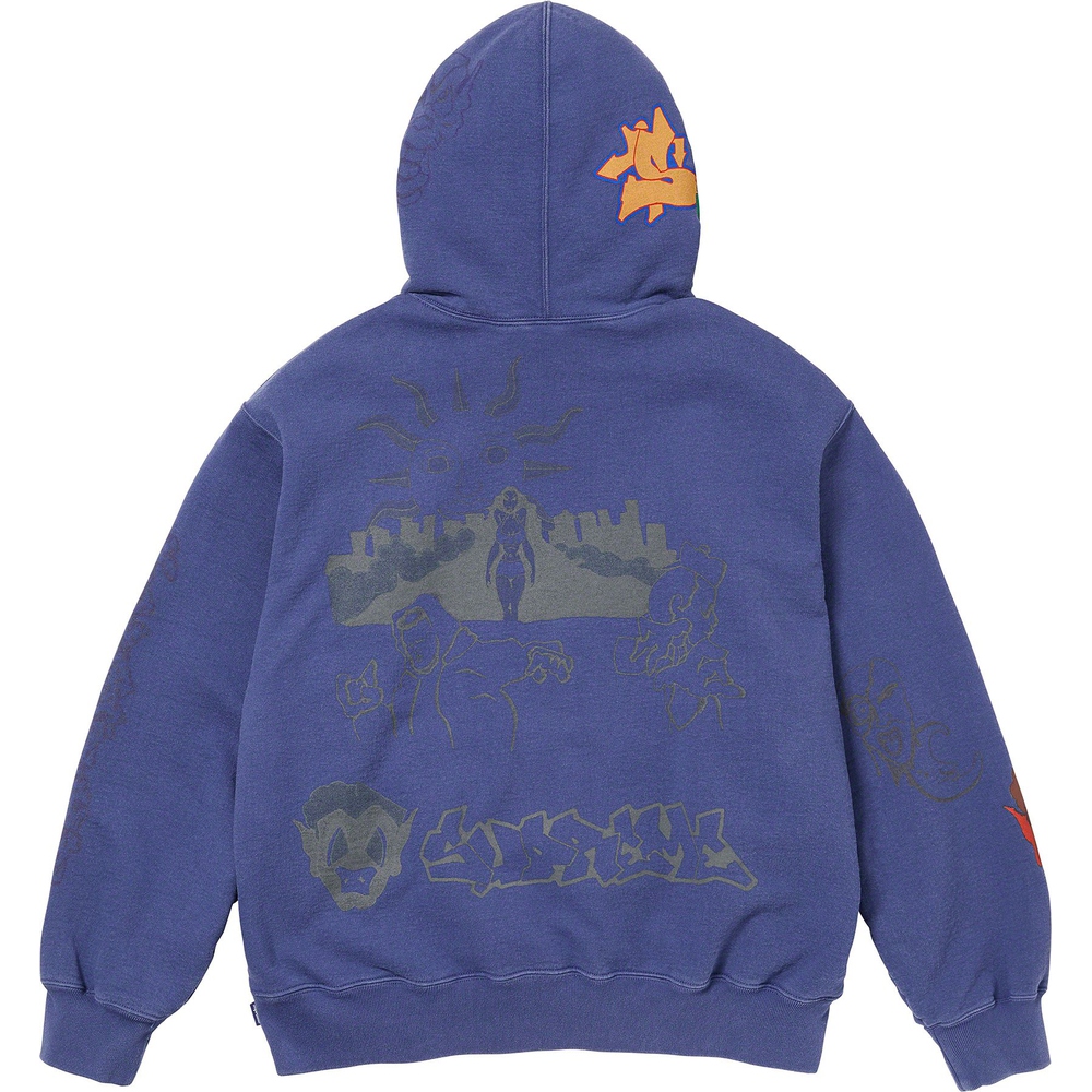 Supreme Sunrise Hooded Sweatshirt (FW23) - $168