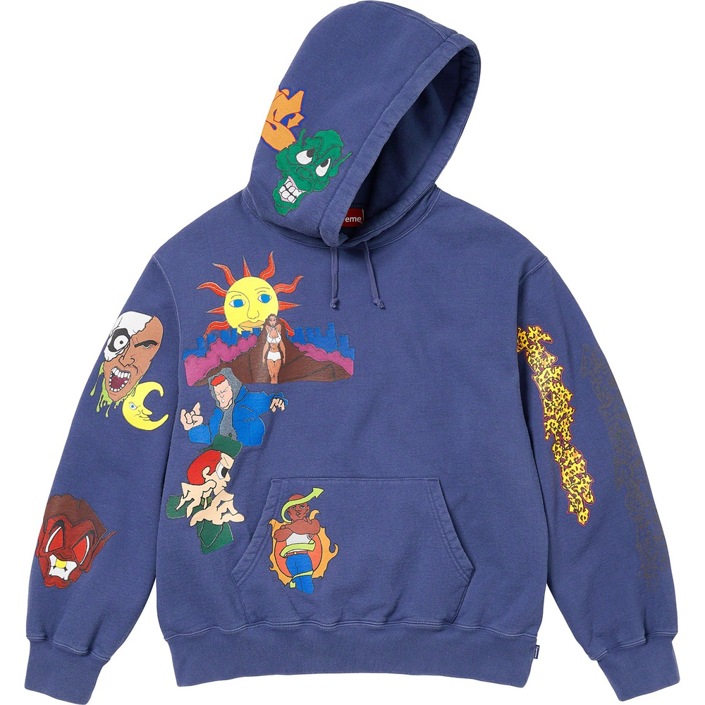 Supreme Sunrise Hooded Sweatshirt (FW23) - $168