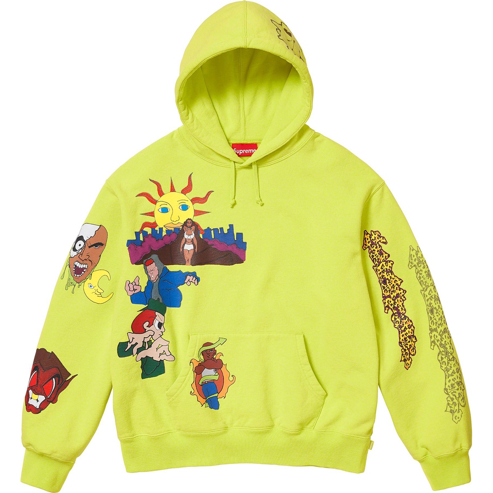 Supreme Sunrise Hooded Sweatshirt (FW23) - $168