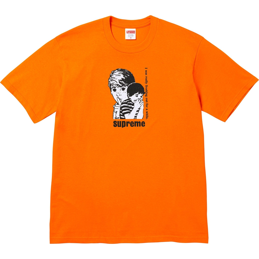 Supreme Freaking Out Tee (FW23) - $40
