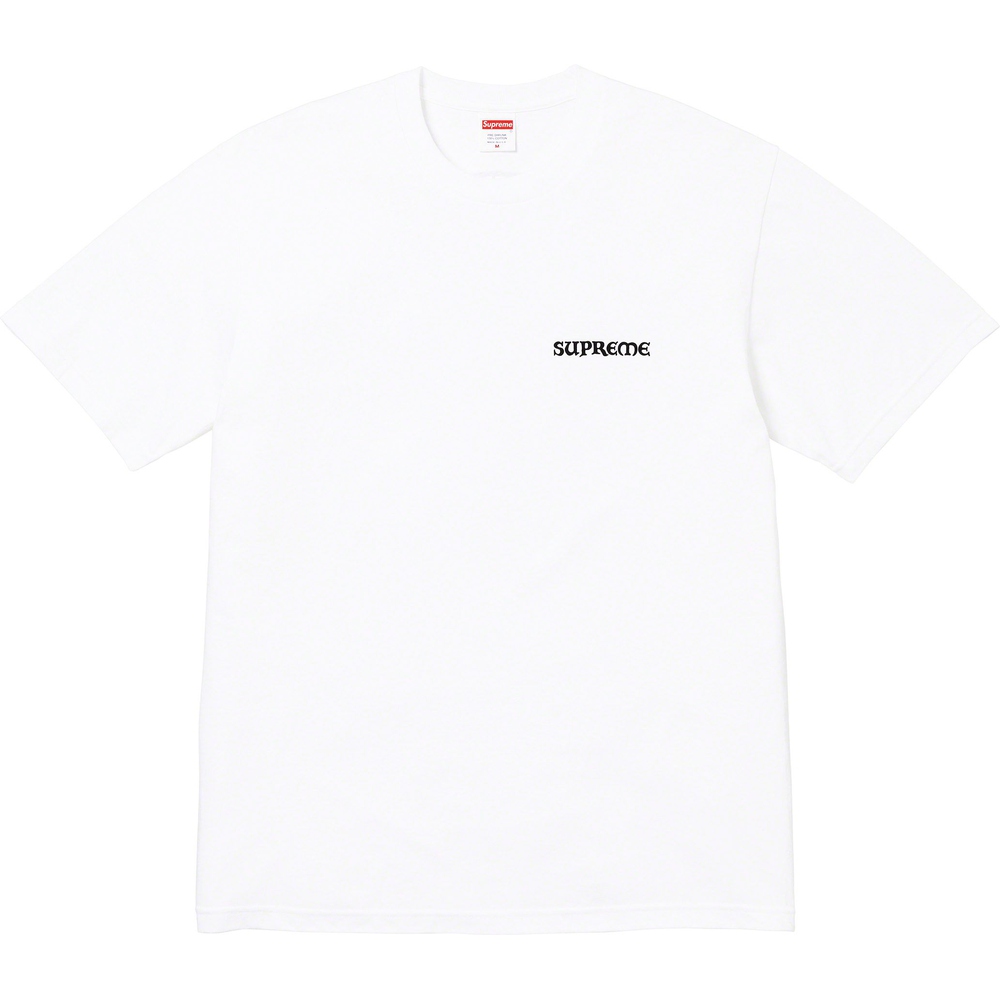 Supreme Worship Tee (FW23) - $40