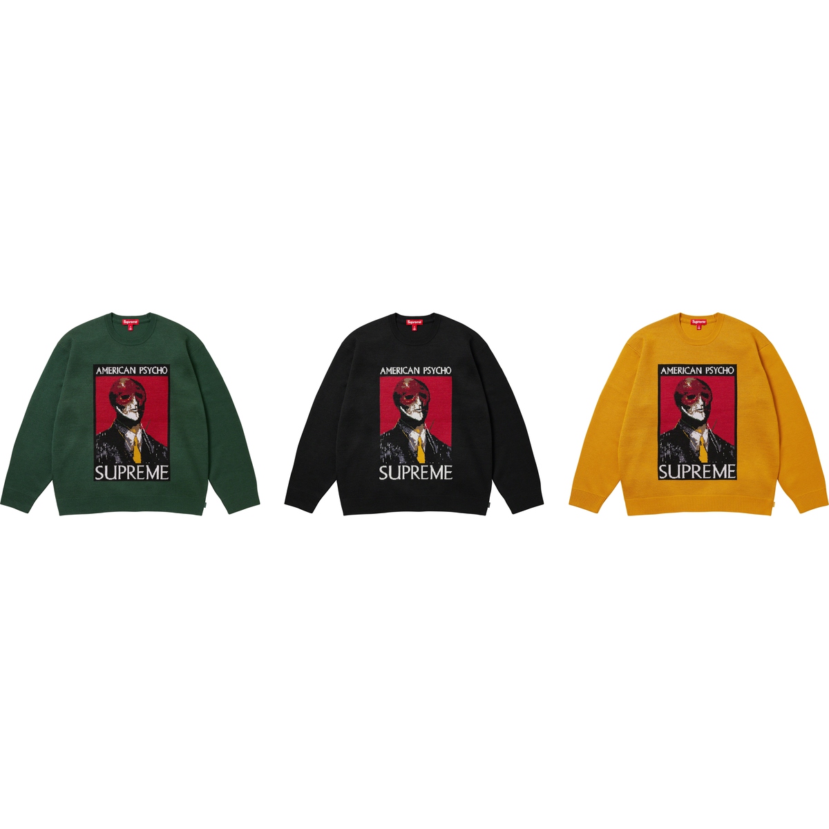 Supreme American Psycho Sweater (FW23) - $178