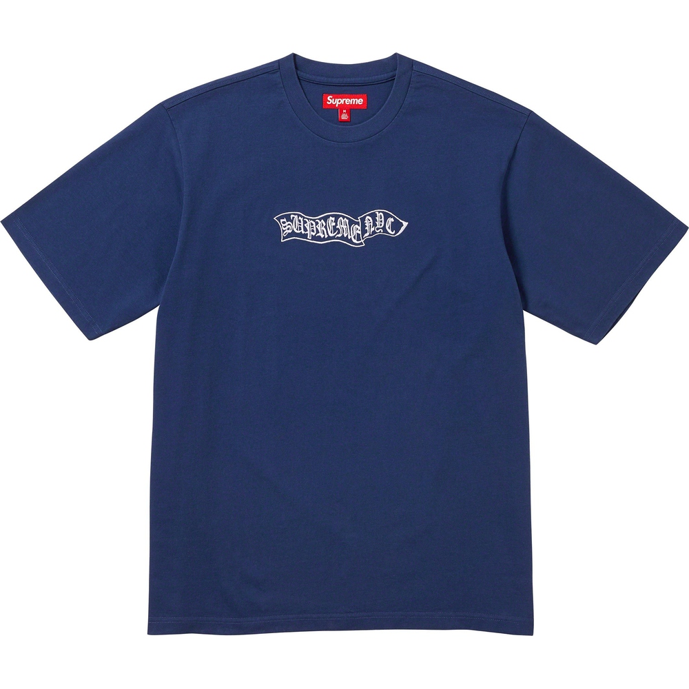 Supreme Banner S S Top (FW23) - $68