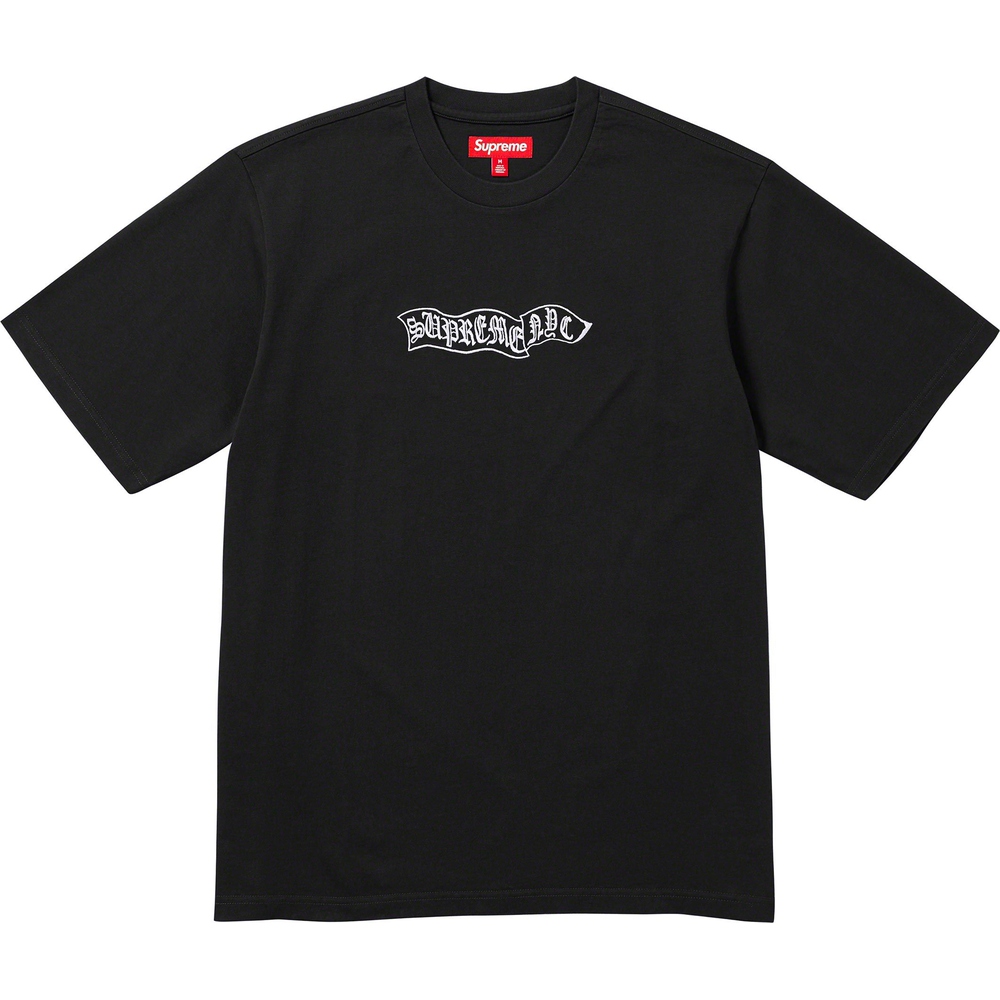 Supreme Banner S S Top (FW23) - $68