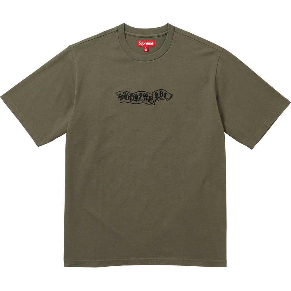 Supreme Banner S S Top (FW23) - $68