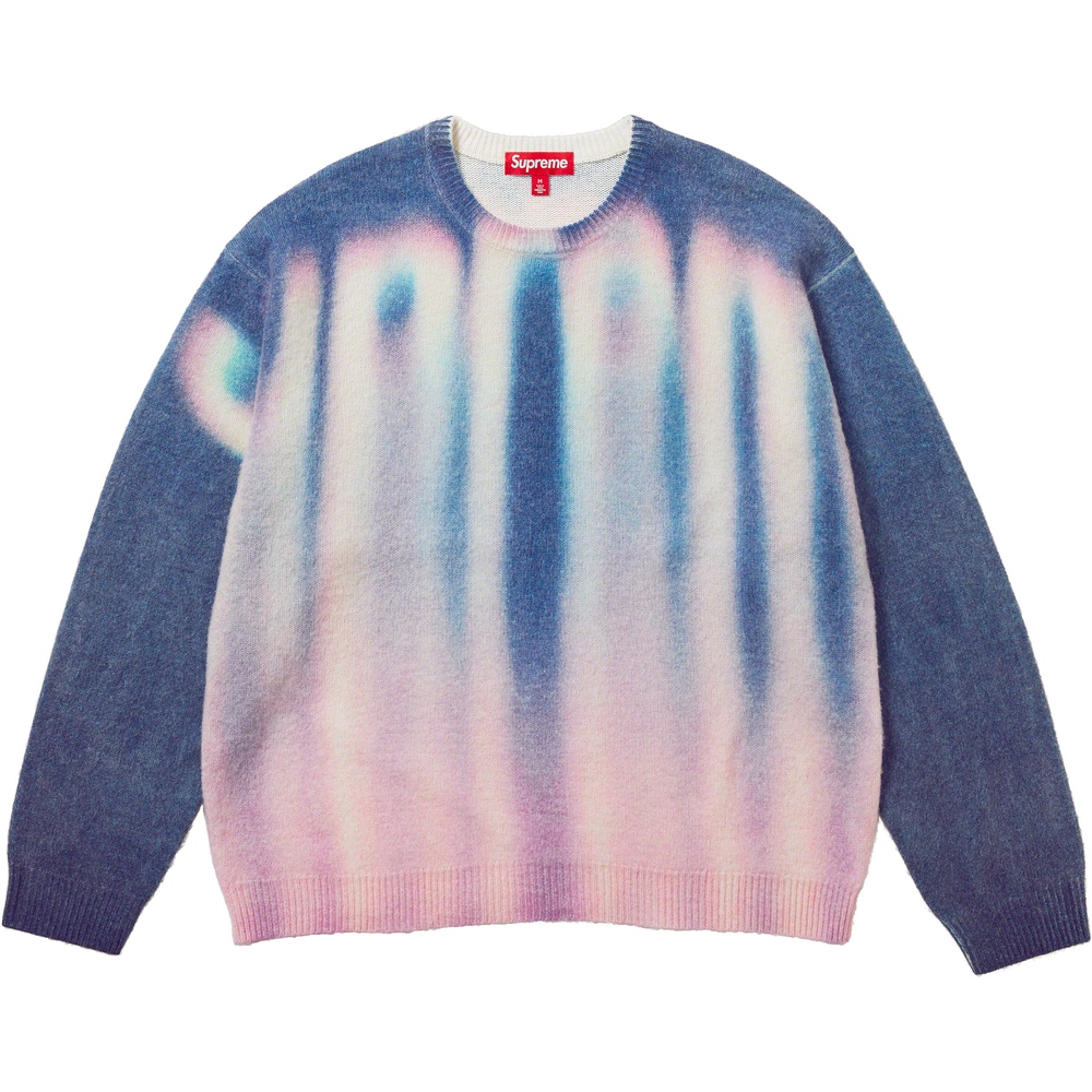 Supreme Blurred Logo Sweater (FW23) - $178