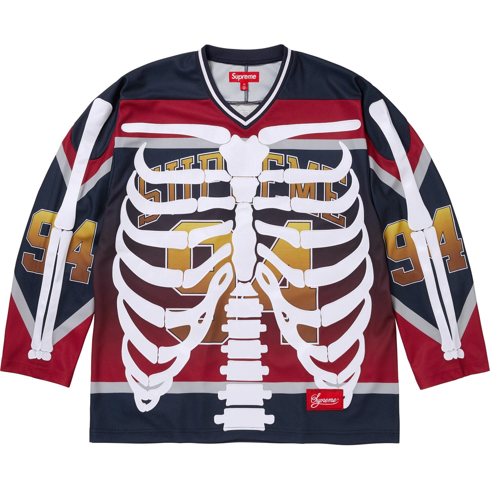 Supreme Bones Hockey Jersey (FW23) - $148