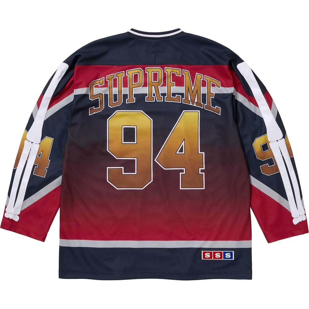 Supreme Bones Hockey Jersey (FW23) - $148