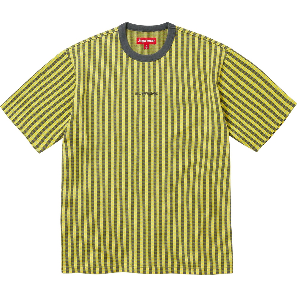 Supreme Grid Jacquard S S Top (FW23) - $88