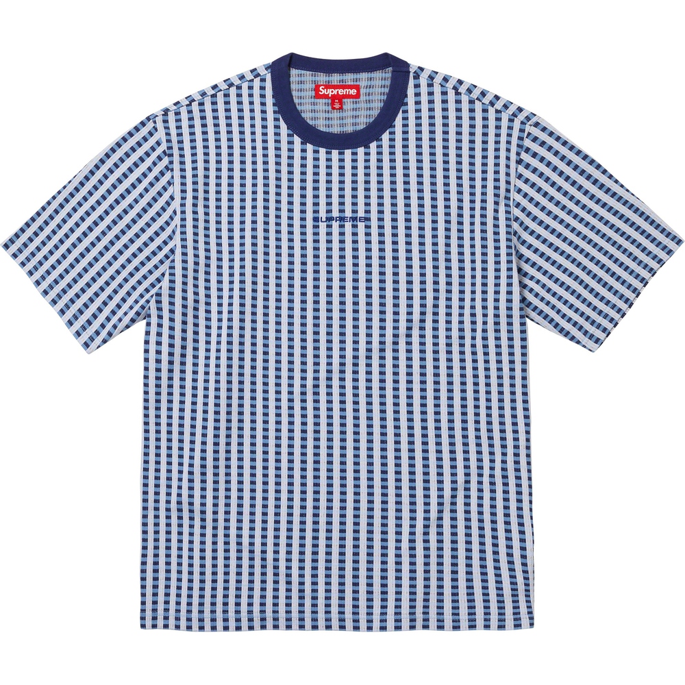 Supreme Grid Jacquard S S Top (FW23) - $88