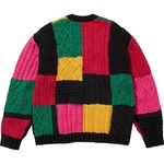 Supreme Patchwork Cable Knit Cardigan (FW23)