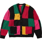 Supreme Patchwork Cable Knit Cardigan (FW23)