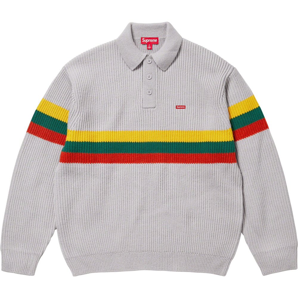 Supreme Small Box Polo Sweater (FW23) - $148