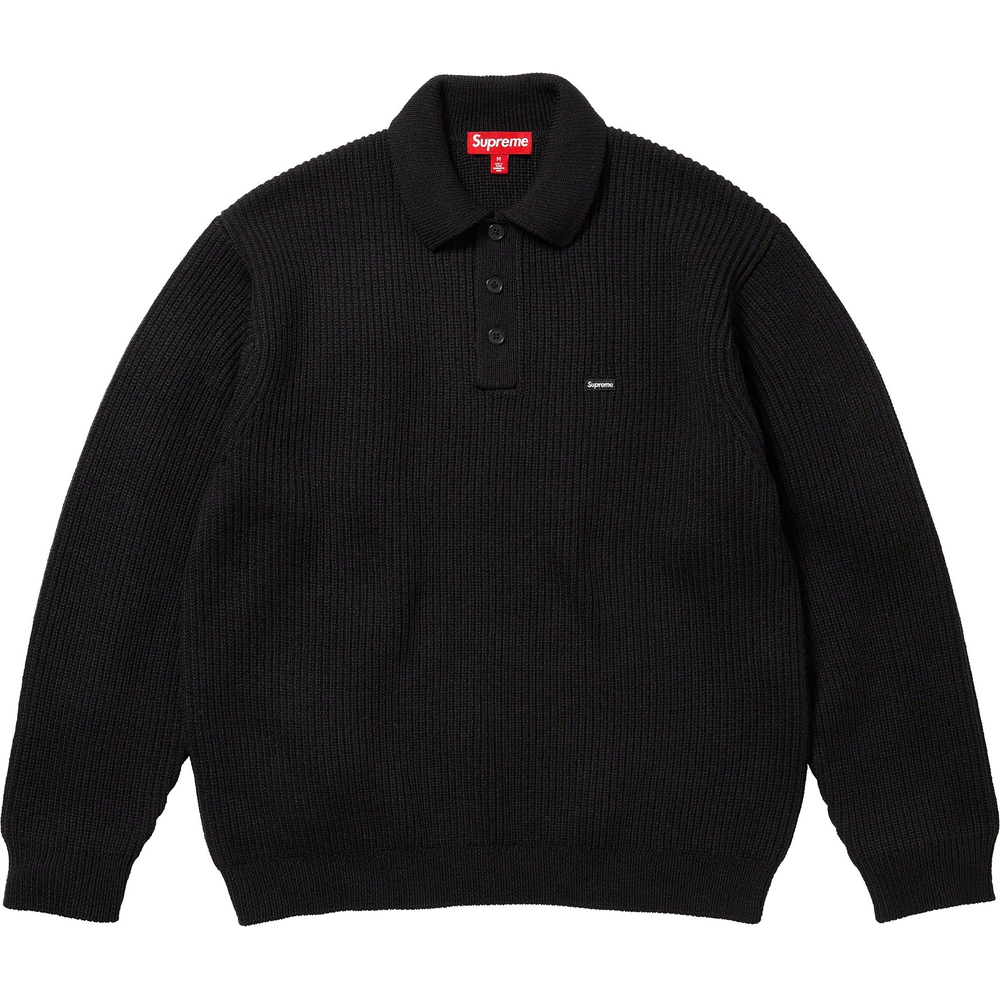 Supreme Small Box Polo Sweater (FW23) - $148