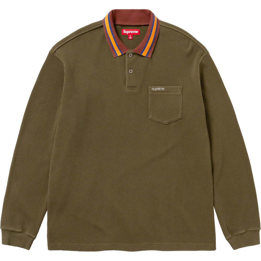 Supreme Thermal L S Polo (FW23) - $110