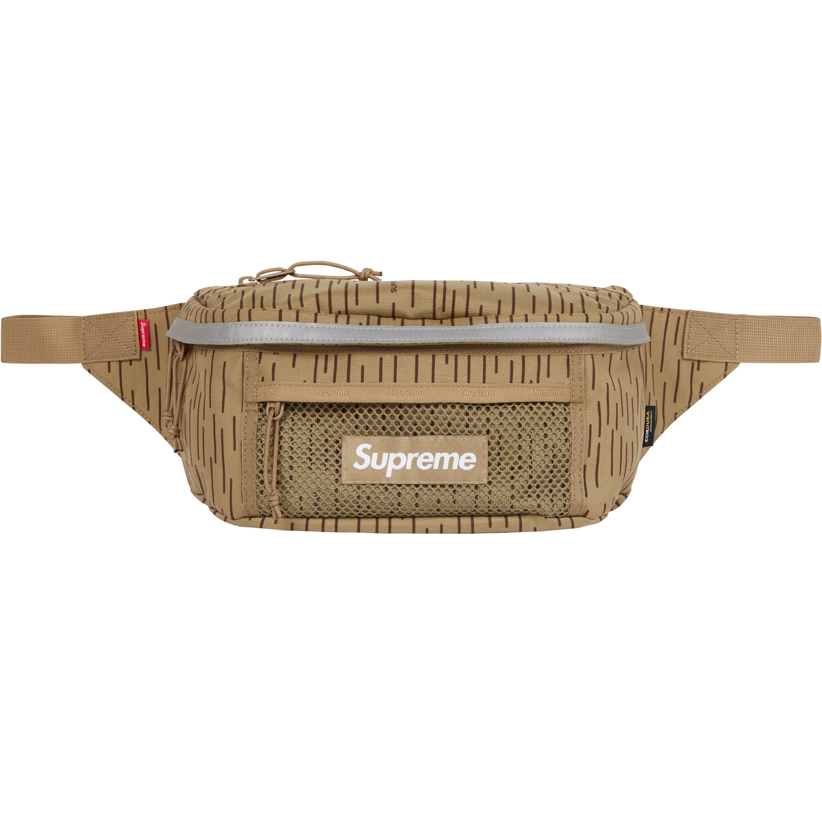 Supreme Waist Bag (FW24) - Tan Raindrop - $78