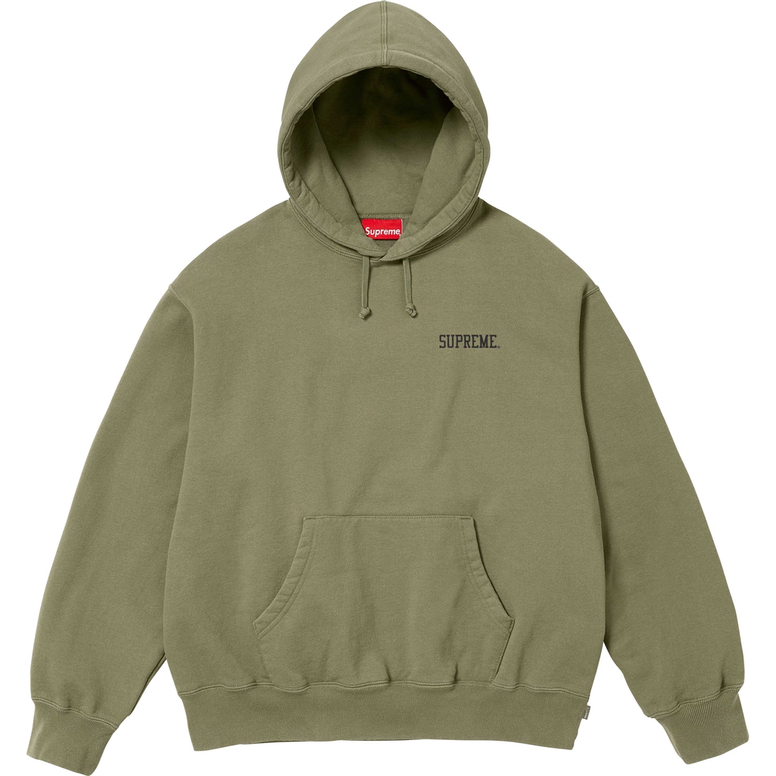 Supreme Anarchy Hooded Sweatshirt (FW24) - Light Olive - $158