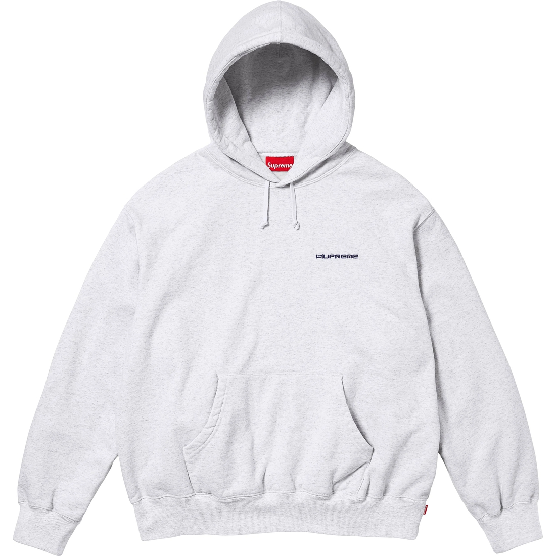 Supreme AOI Stacked Hooded Sweatshirt (FW24) - Ash Grey - $168